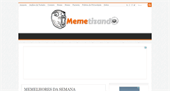 Desktop Screenshot of memetizando.com.br